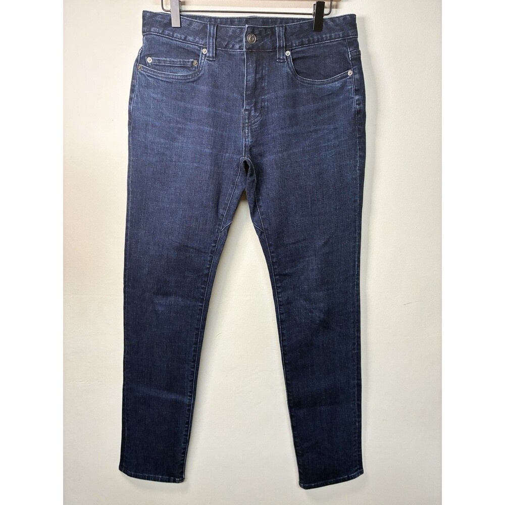 prAna Slim Fit Men’s 30/32 Organic Cotton Dark Blue Straight Leg NWOT